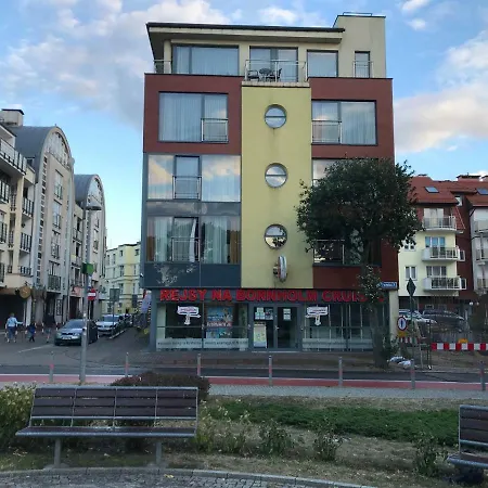 City Blisko Latarni W Kolobrzegu Kolobřeh